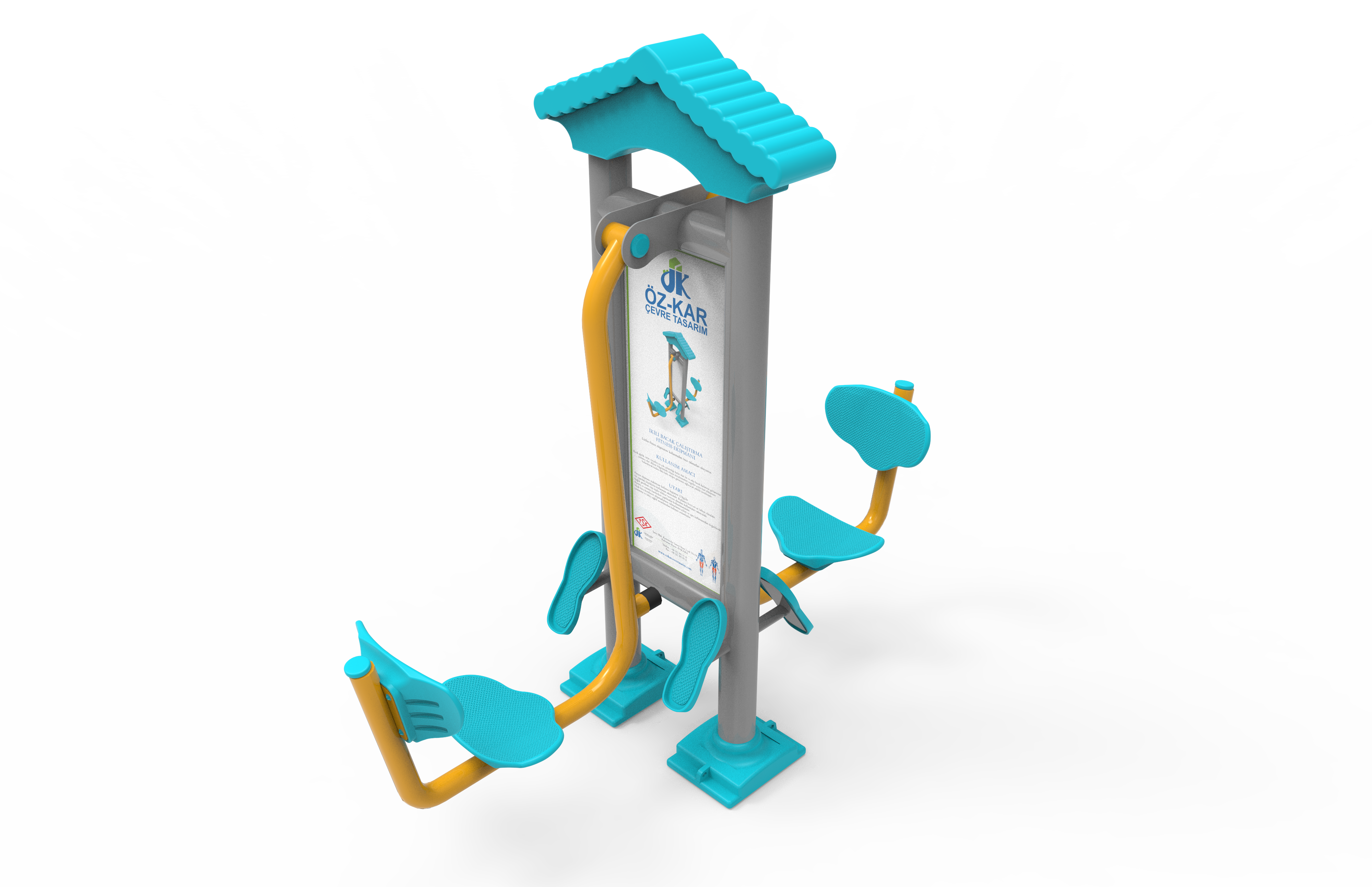 Bacak Calistirma Aleti PF-203 | Dış Mekan Spor Aletleri | Erse Kent Mobilyaları